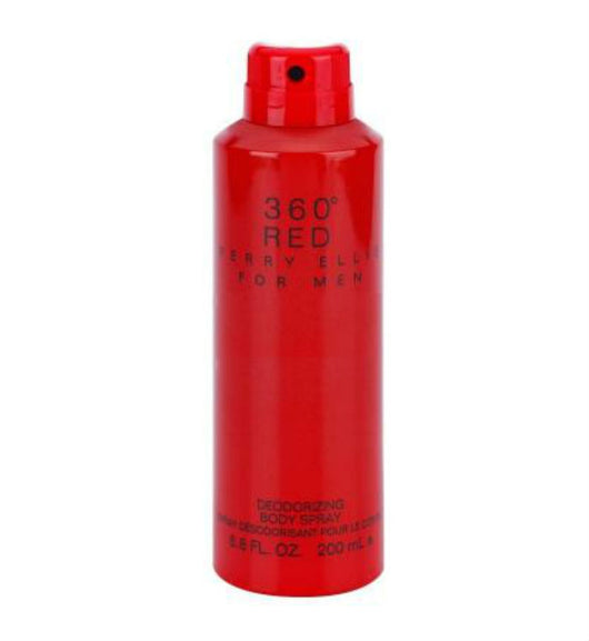 360 Red for Men by Perry Ellis Deodorizing Body Spray 6.8 oz - Discount Bath & Body at Cosmic-Perfume